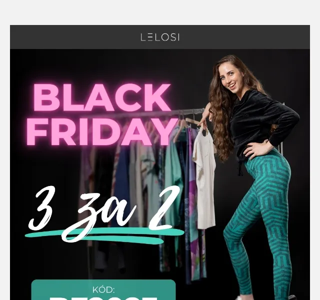 LELOSI: 3 za 2 s kódem BF2023 – Black Friday – červenec 2026 | Nuslet.cz