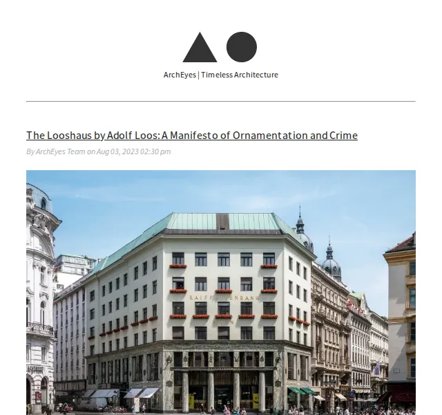 ArchEyes: Nadčasová architektura – červenec 2026 | Nuslet.cz