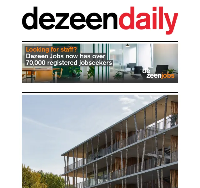 Dezeen Daily: novinky z architektury a designu – červen 2026 | Nuslet.cz