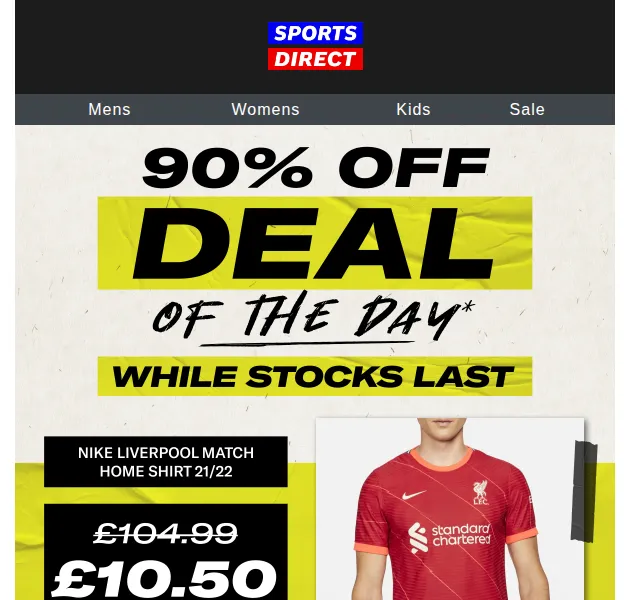 Sportsdirect.com: Liverpool 21/22 dres za 90 % slevu – červen 2026 | Nuslet.cz