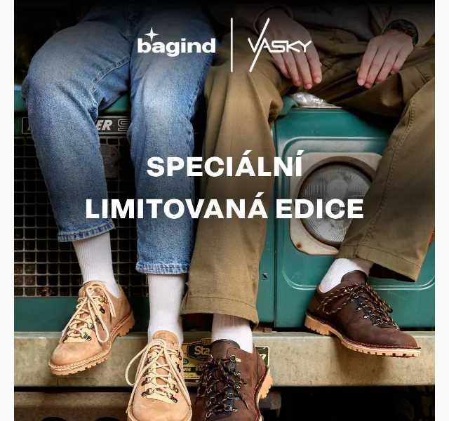 Vasky: Bagind x Vasky Natur limitovaná edice – červenec 2026 | Nuslet.cz
