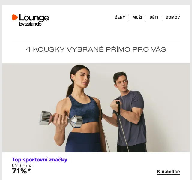 Lounge by Zalando: sleva až 85 % – červenec 2026 | Nuslet