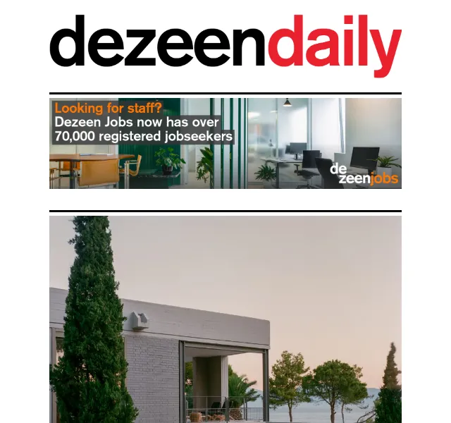 Dezeen Daily: Novinky z architektury a designu – červen 2026 | Nuslet.cz