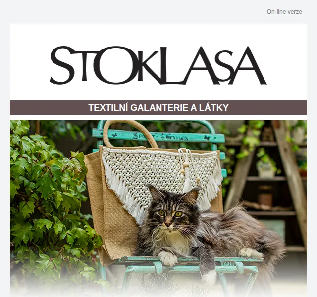 Stoklasa: Příze na macramé a slevy až 40 % – červenec 2026 | Nuslet.cz