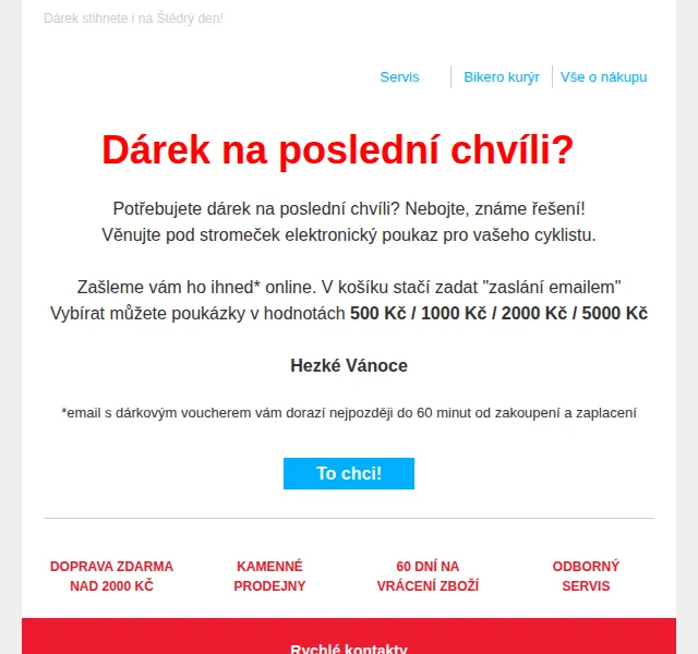 czbikero: Dárkový poukaz až 5000 Kč – prosinec 2022 | Nuslet.cz
