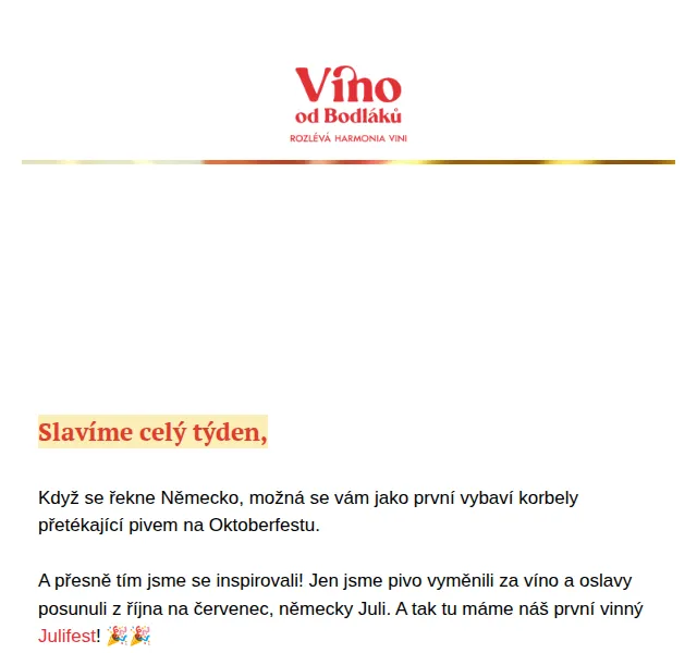 Jitka za Víno od Bodláků: -20 % na německá vína – červenec 2026 | Nuslet.cz