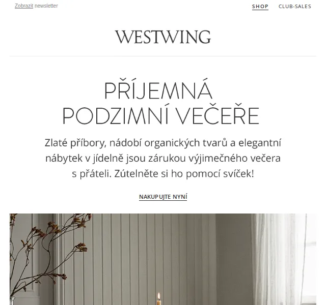 Westwing: Zlaté příbory a GreenPan nádobí – červenec 2026 | Nuslet.cz