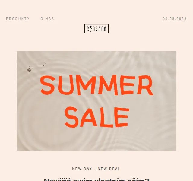 RINGANA: -20 % na FRESH eye serum – červenec 2026 | Nuslet.cz