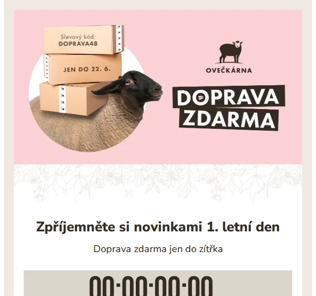 Ovečkárna: Doprava zdarma do 3. července – 25 % na vlněné tenisky | Nuslet.cz