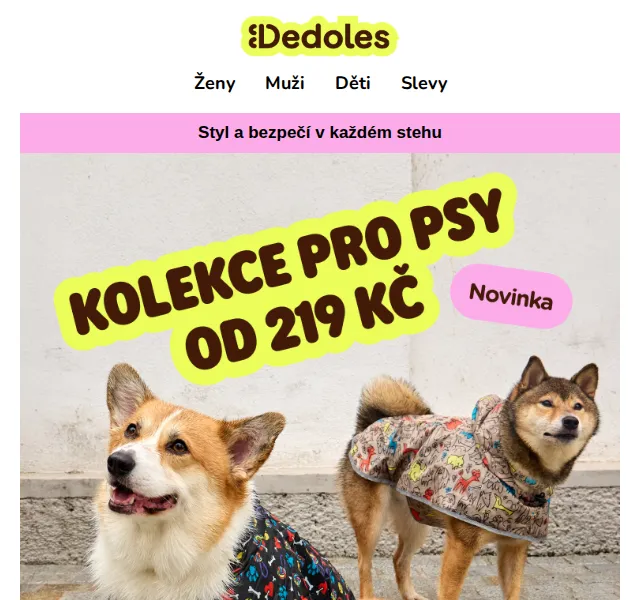 Dedoles: Dopřej svému chlupáčovi pohodlí – od 219 Kč | červenec 2026 | Nuslet.cz