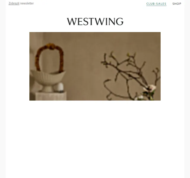 Westwing: Kolekce na Velikonoce 2025 – červenec 2026 | Nuslet.cz