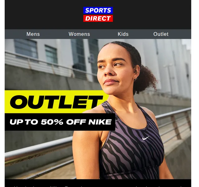 Sportsdirect: Sleva až 50 % na Nike – červen 2026 | Nuslet.cz