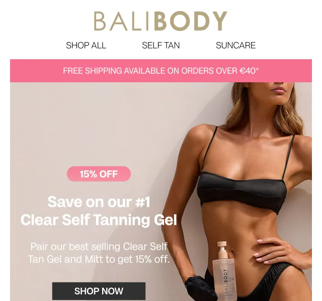 Bali Body: 15 % sleva na bestsellery – květen 2026
