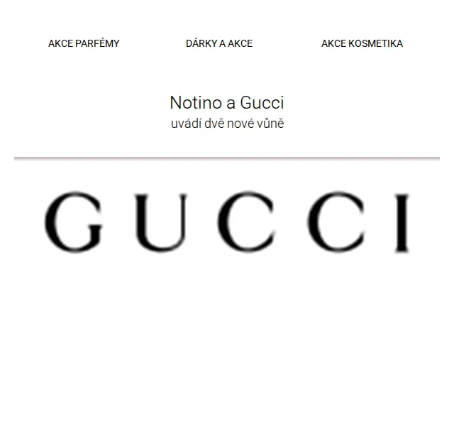 Notino: Gucci Guilty Love Edition parfémy – červen 2026 | Nuslet.cz