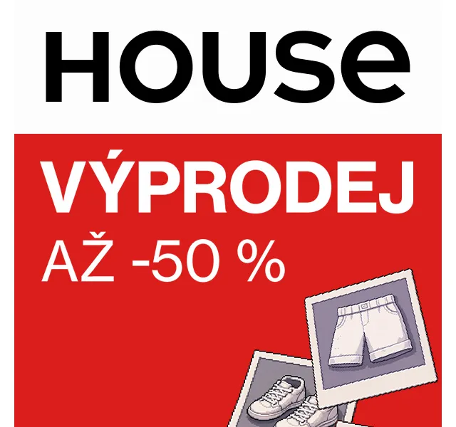 HOUSE: Sleva na 100+ kusů – červenec 2026 | Nuslet.cz