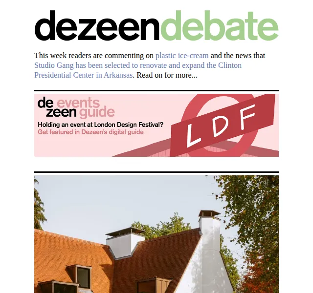 Dezeen Daily: Nejčtenější diskuze června – červen 2026 | Nuslet.cz