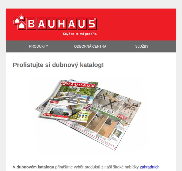 BAUHAUS: Nový dubnový katalog – červen 2026 | Nuslet.cz