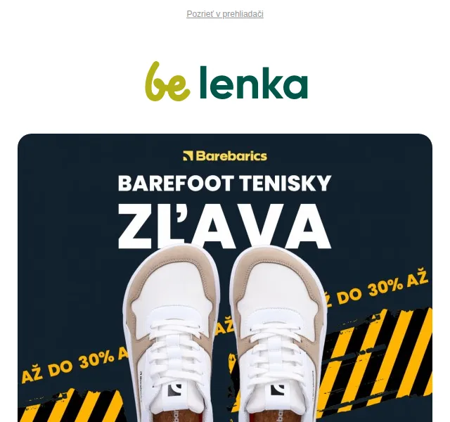 Be Lenka: sleva až 30 % na Barebarics – červen 2026 | Nuslet.cz