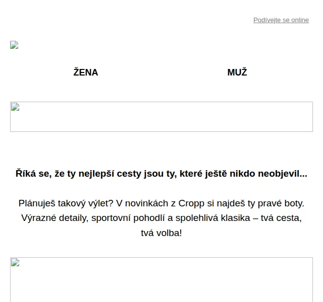 Cropp: nová kolekce bot – červen 2026 | Nuslet.cz