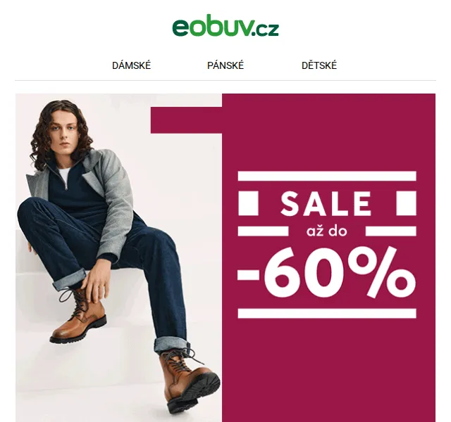eobuv.cz: Obuv do -60 % – červen 2026 | Nuslet.cz