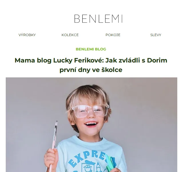Benlemi: Blog o nástupech do školky – červenec 2026 | Nuslet.cz