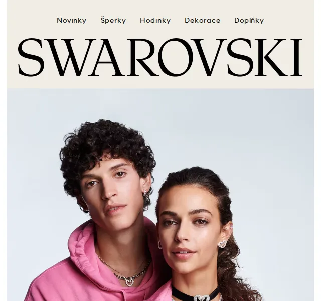 Swarovski: Valentýnské šperky a dárky – únor 2026 | Nuslet.cz