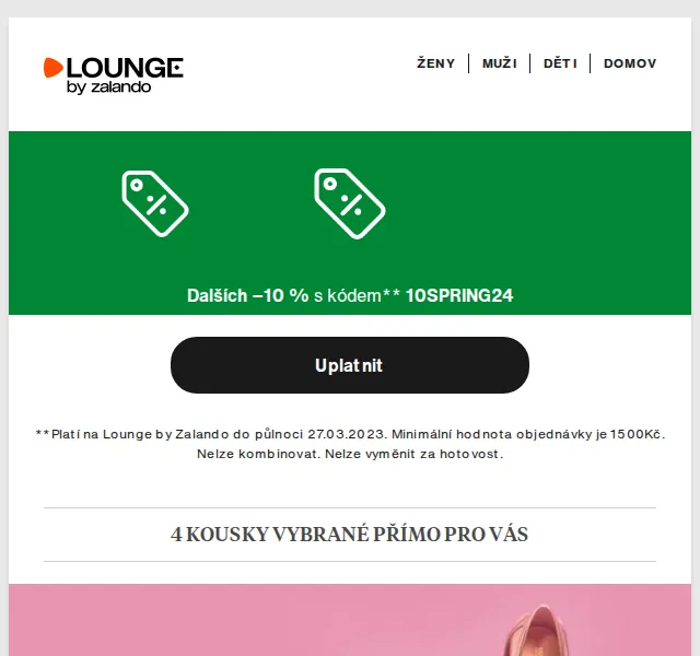 Lounge by Zalando: Michael Kors, Kari Traa & Wrangler – sleva až 75 % – červenec 2026 | Nuslet.cz