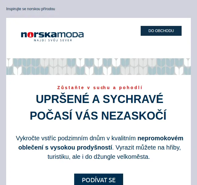 Norskamoda: nepromokavé oblečení Bergans se slevou až -20 % – červen 2026 | Nuslet.cz