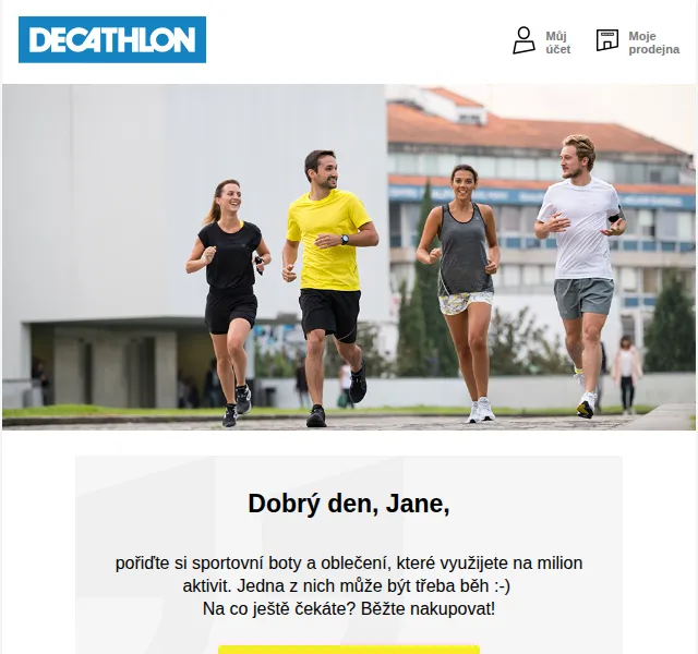 DECATHLON: Běžecké boty Jogflow a oblečení – červenec 2026 | Nuslet.cz
