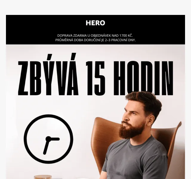 HERO: Až 60 % sleva + extra 15 % — duben 2026 | Nuslet.cz