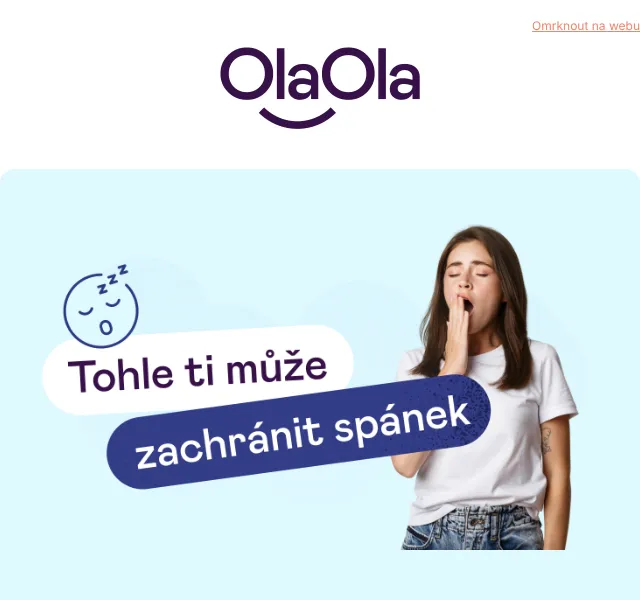 OlaOla: Balíček 2+1 na spánek – duben 2026 | Nuslet.cz