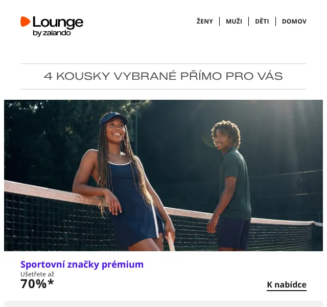 Lounge by Zalando: slevy až 82 % – srpen 2026
