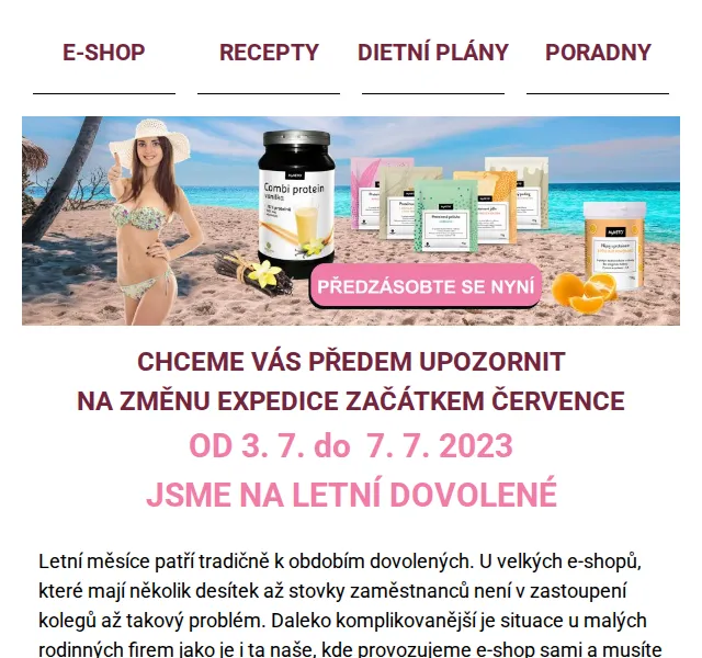 MyKETO: Slevy až 50 % na proteinová jídla – červenec 2026 | Nuslet.cz