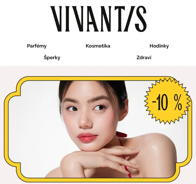 Vivantis.cz: Korejská kosmetika – sleva 10 % | srpen 2026