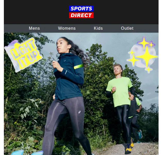 Sportsdirect: Reflective running gear se slevou až 50 % – červen 2026 | Nuslet.cz