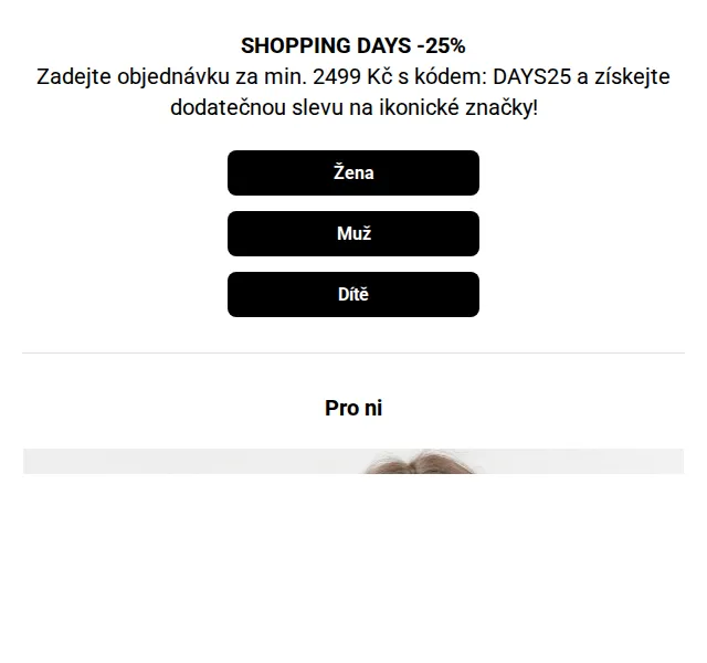 Modivo: Shopping Days -25 % na značky – červenec 2026 | Nuslet.cz