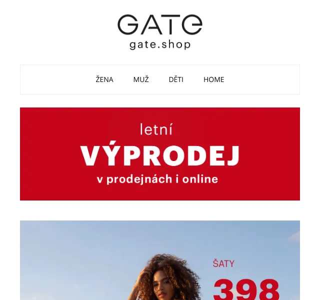 Gate.shop: Letní slevy na módu – červenec 2026 | Nuslet.cz