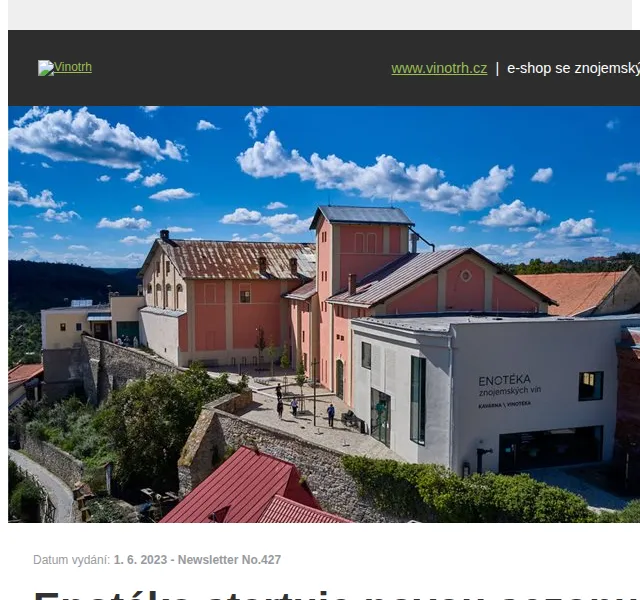 Vinotrh: Enotéka startuje novou sezonu – červenec 2026 | Nuslet.cz