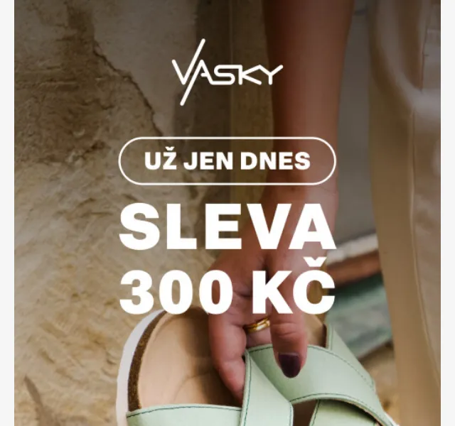 Vasky: Sleva na letní pantofle – červenec 2026 | Nuslet.cz