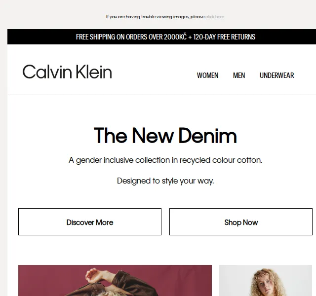 Calvin Klein: Nová denim kolekce – červen 2026 | Nuslet.cz