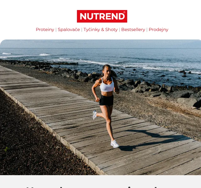 Nutrend: Hydratace a sportovní nápoje na léto – červen 2026