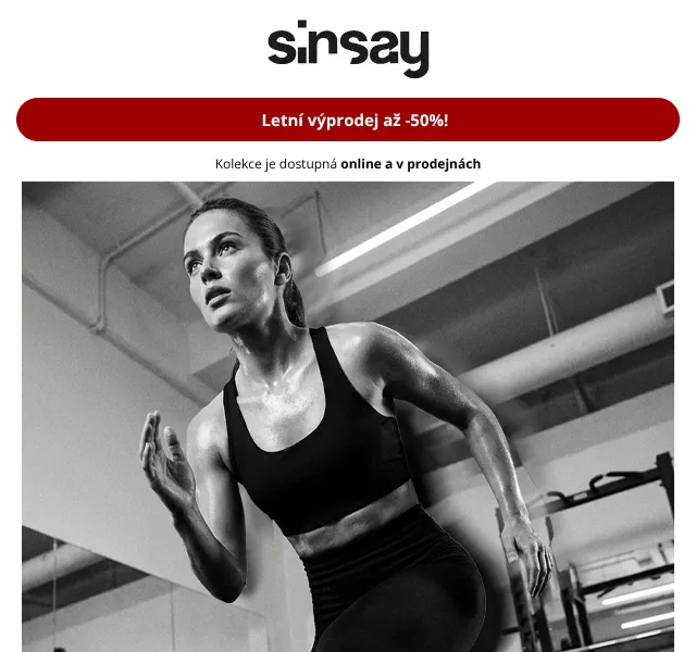 Sinsay: letní výprodej až -50% – červenec 2026