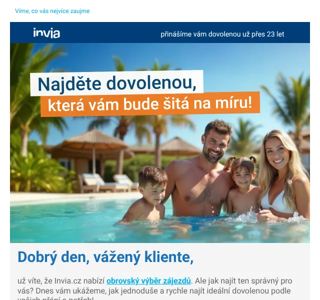 Invia: Najděte dovolenou na míru – květen 2026 | Nuslet.cz