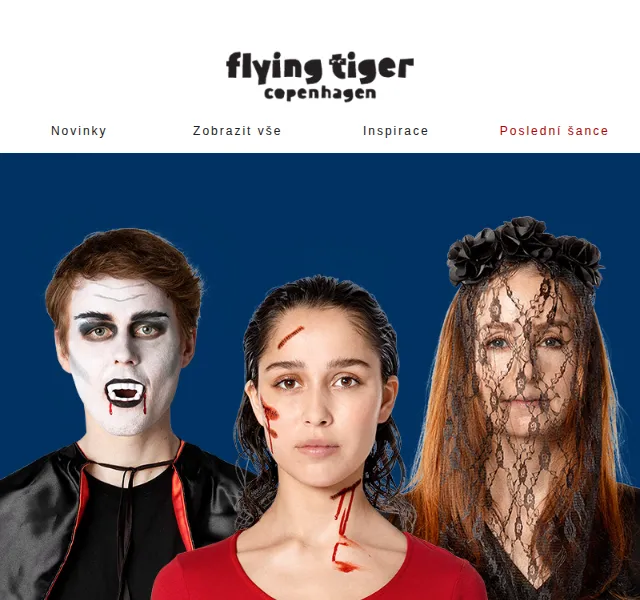Flying Tiger Copenhagen: Halloween doplňky – červenec 2026 | Nuslet.cz