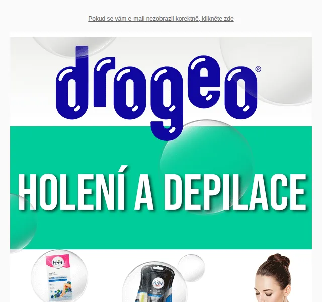 Drogeo: Letní sukně a péče o nohy – červen 2026 | Nuslet.cz