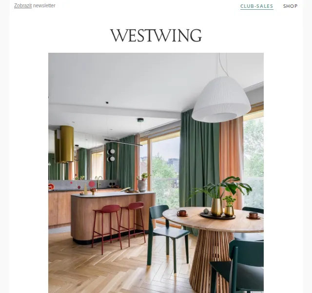 Westwing: Art Déco, Swahili Chic & letní dekorace – červenec 2026 | Nuslet.cz
