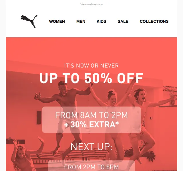 PUMA: sleva až 50 % + 30 % navíc – červenec 2026 | Nuslet.cz
