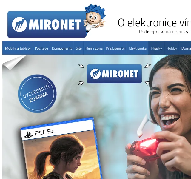 Mironet: Předobjednávka The Last Of Us Part 1 – červen 2026 | Nuslet.cz