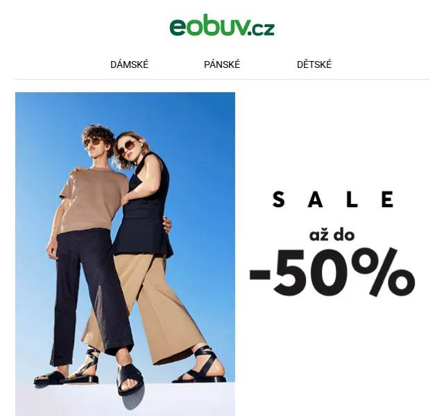 eobuv: slevy na letní boty až -50 % – červen 2026 | Nuslet.cz