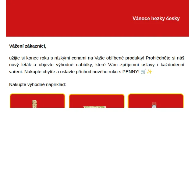 Penny: Silvestrovské akce – prosinec 2024 | Nuslet.cz